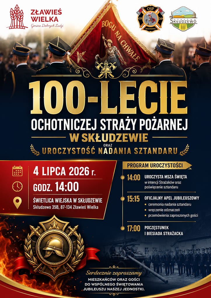 Jubileusz 100-lecia OSP Skłudzewo