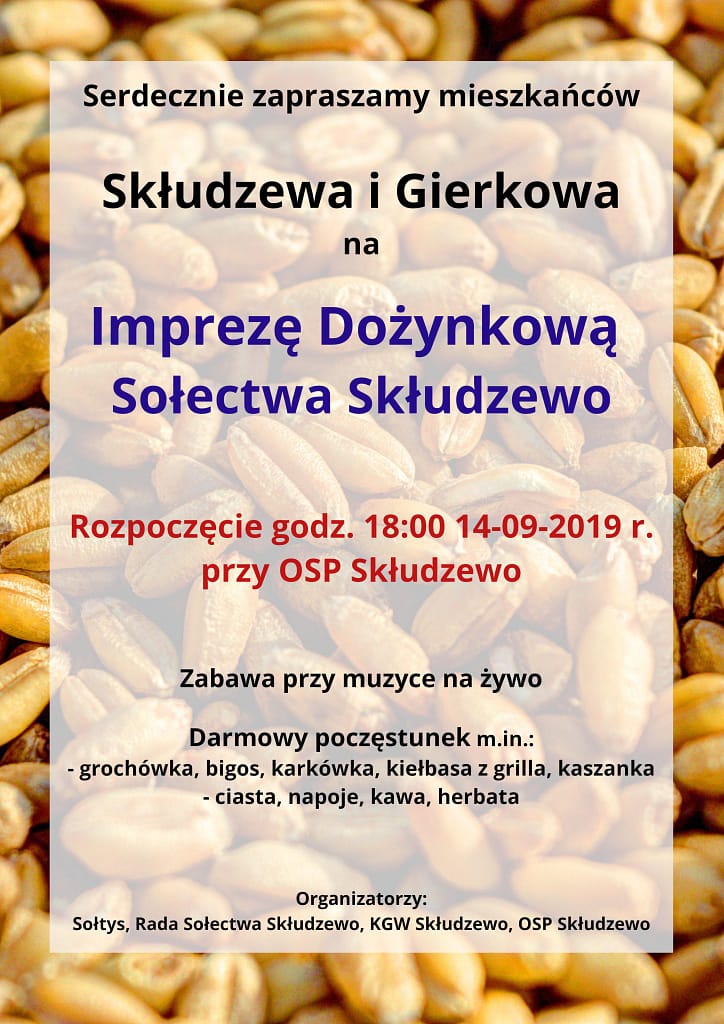 dożynki sołeckie 2019